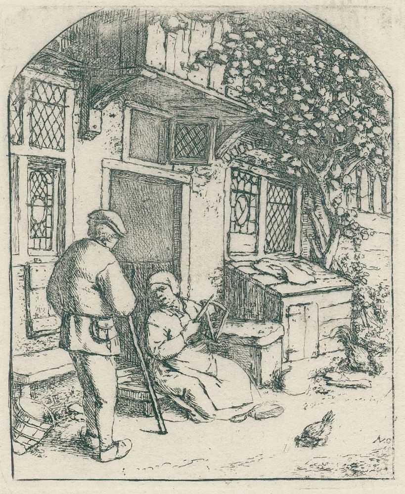 Große Abbildung Nr.1: 131-3499 Ostade, Adriaen van: (Künstlergraphik)