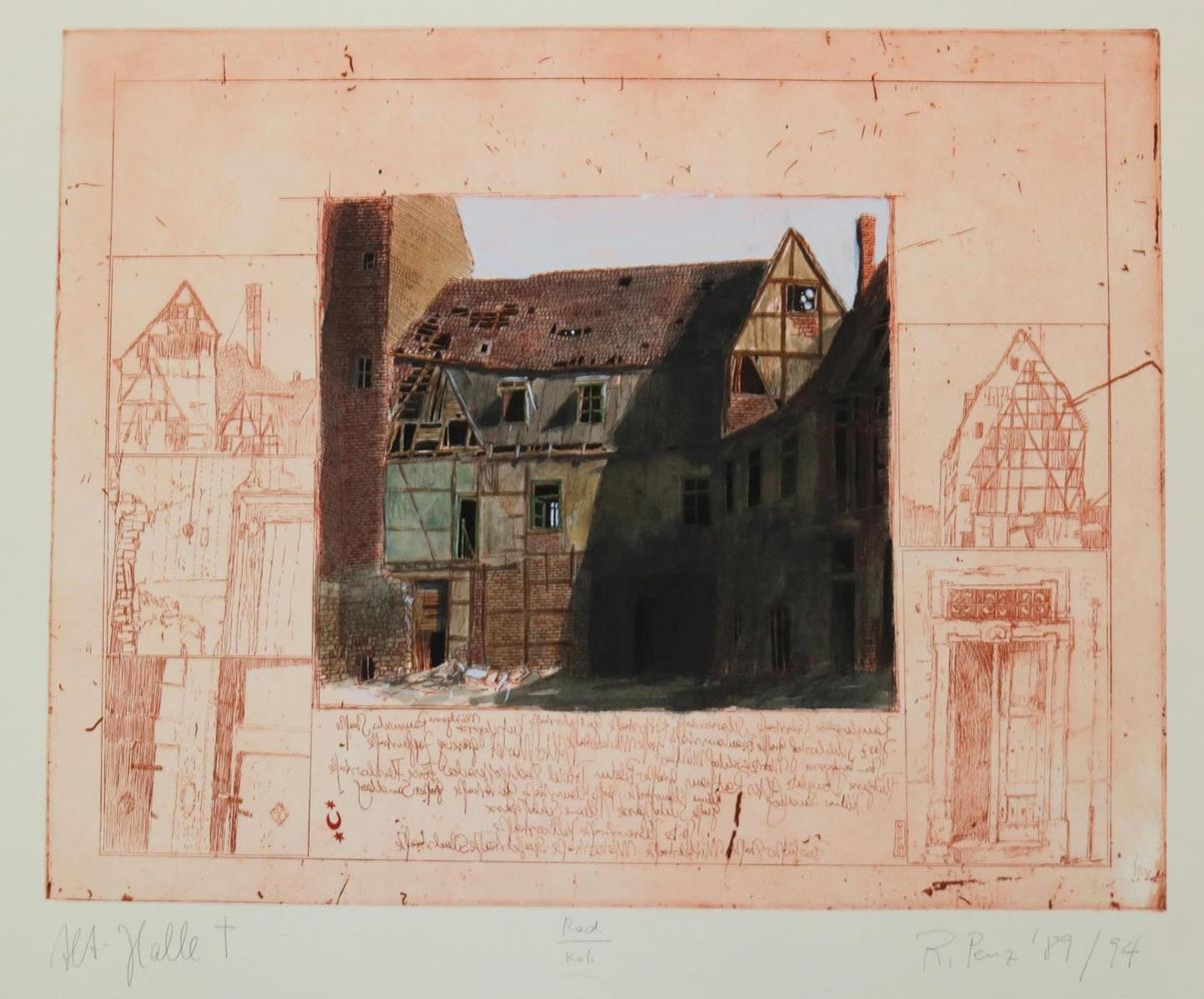 Große Abbildung Nr.4: 131-3512 Penz, Ralph: (Künstlergraphik)