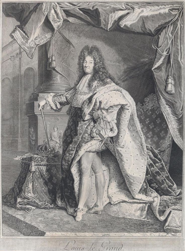 Große Abbildung Nr.1: 131-3536 Drevet, Pierre: (Künstlergraphik, Portrait)