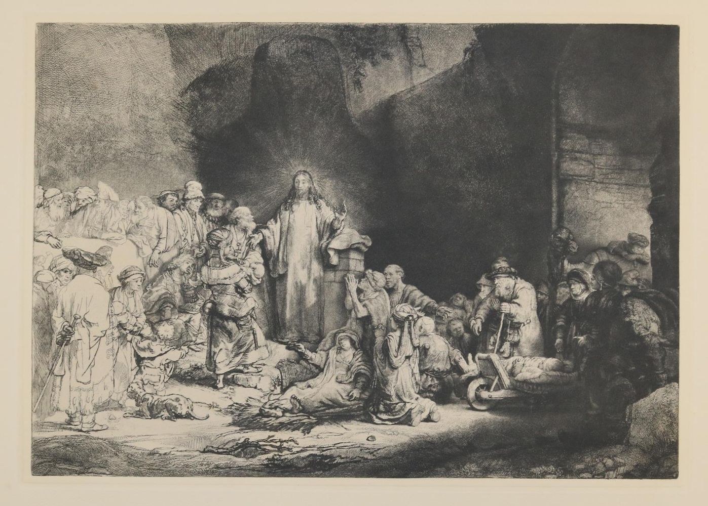 Große Abbildung Nr.211: 131-3574 Rembrandt, Harmensz van Rijn: (Künstlergraphik)