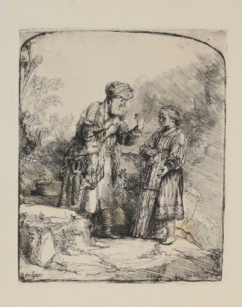 Große Abbildung Nr.22: 131-3574 Rembrandt, Harmensz van Rijn: (Künstlergraphik)