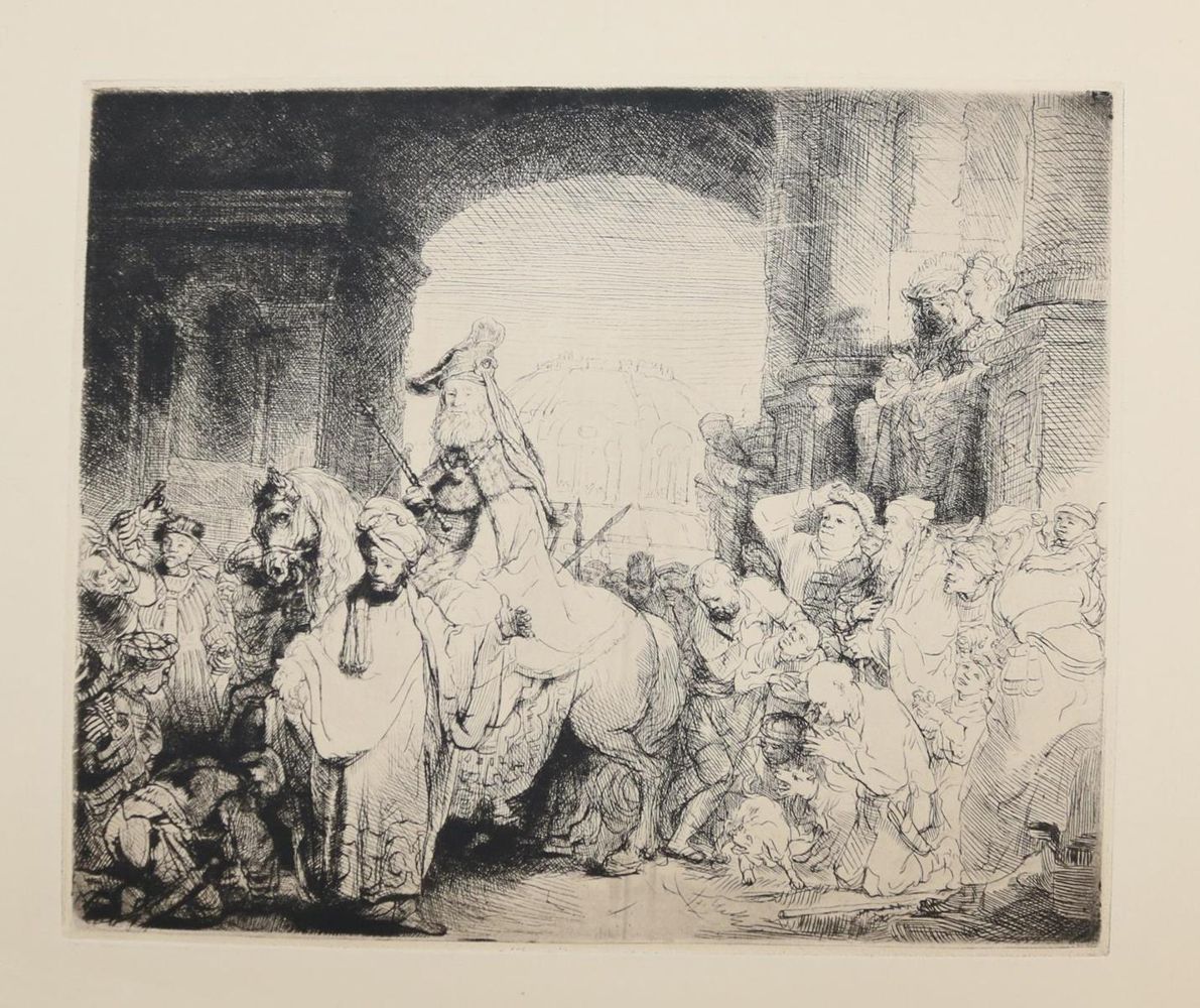 Große Abbildung Nr.24: 131-3574 Rembrandt, Harmensz van Rijn: (Künstlergraphik)