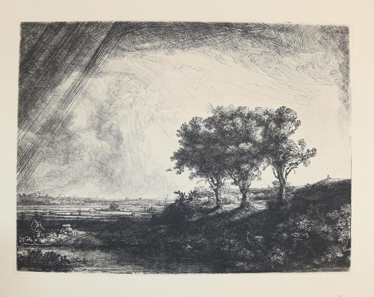 Große Abbildung Nr.28: 131-3574 Rembrandt, Harmensz van Rijn: (Künstlergraphik)