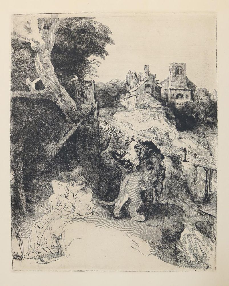 Große Abbildung Nr.29: 131-3574 Rembrandt, Harmensz van Rijn: (Künstlergraphik)