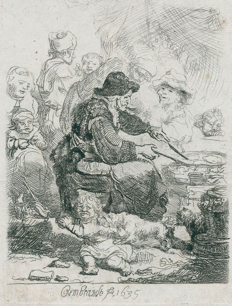 Große Abbildung Nr.1: 131-3576 Rembrandt van Rijn, Harmensz: (Künstlergraphik)