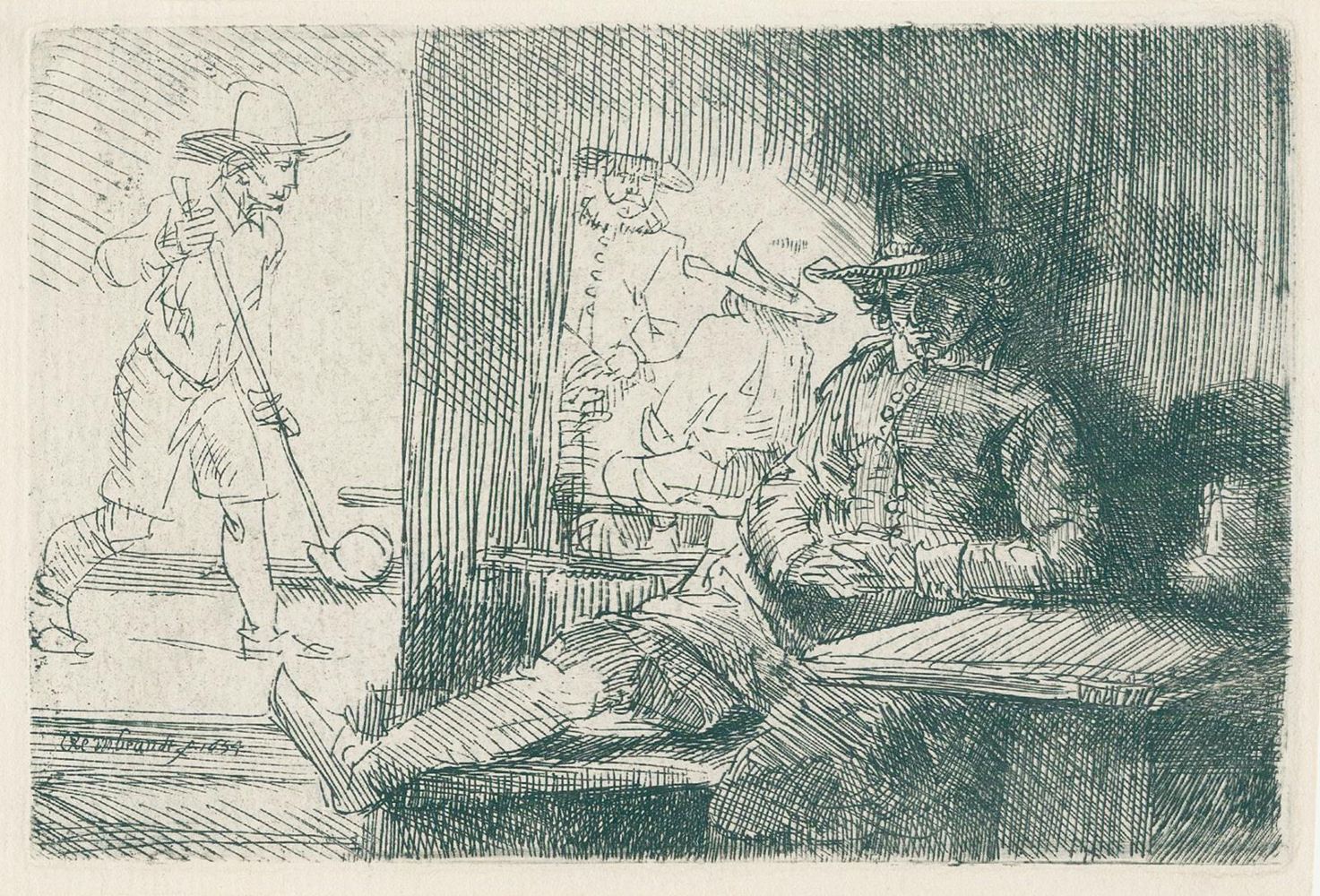 Große Abbildung Nr.1: 131-3583 Rembrandt van Rijn, Harmensz.: (Künstlergraphik)