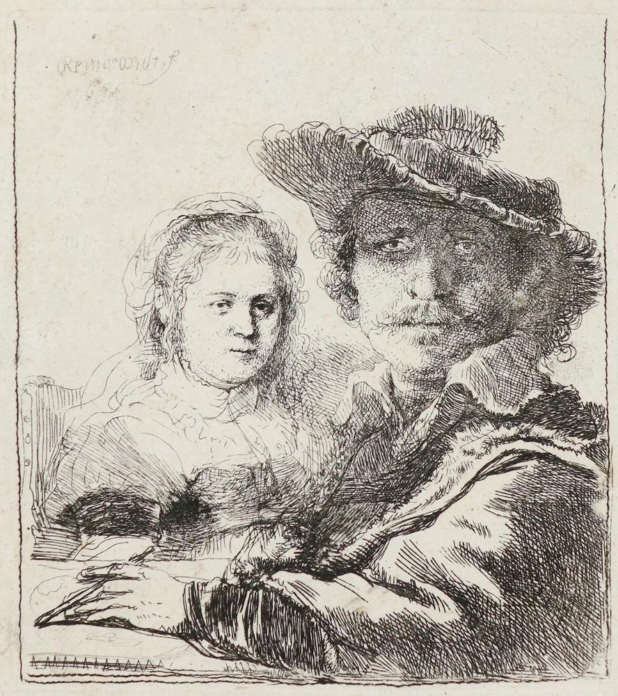 Große Abbildung Nr.1: 131-3585 Rembrandt van Rijn, Harmensz: (Künstlergraphik)