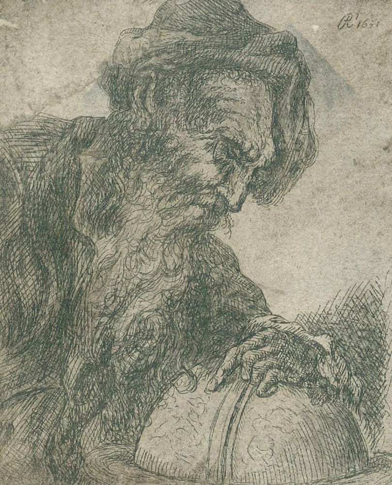 Große Abbildung Nr.1: 131-3592 Rembrandt van Rijn, Harmensz: (Künstlergraphik)