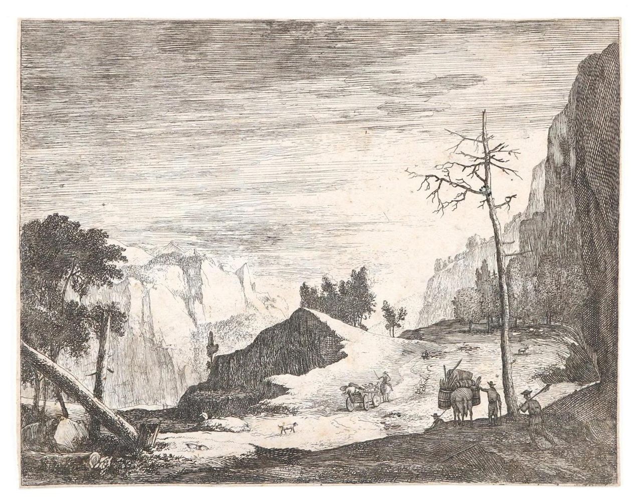 Große Abbildung Nr.1: 131-3619 Roghman, Roelant: (Künstlergraphik)