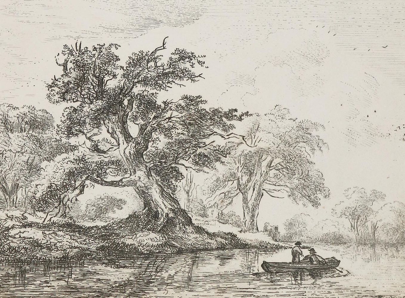Große Abbildung Nr.1: 131-3637 Ruisdael, Jacob Isaackszoon: (Künstlergraphik)