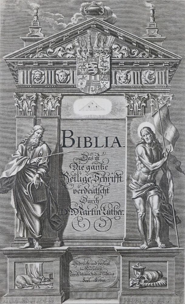 Große Abbildung Nr.5: 131-38 Biblia germanica.: (Bibeln)