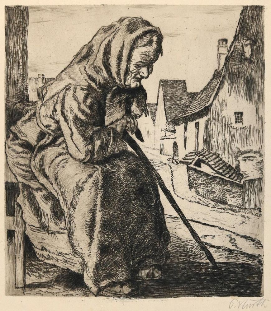 Große Abbildung Nr.2: 131-3852 Würth, Peter: (Künstlergraphik)