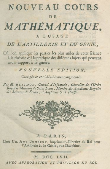 Große Abbildung Nr.1: 131-388 Belidor,B.F.de.: (Militaria)
