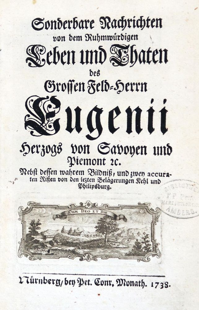 Große Abbildung Nr.1: 131-393 Anonym.: (Militaria, Eugen von Savoyen)