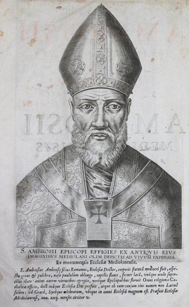 Große Abbildung Nr.2: 131-4 Ambrosius,S.: (Alte Drucke, Handschriften und Theologie)