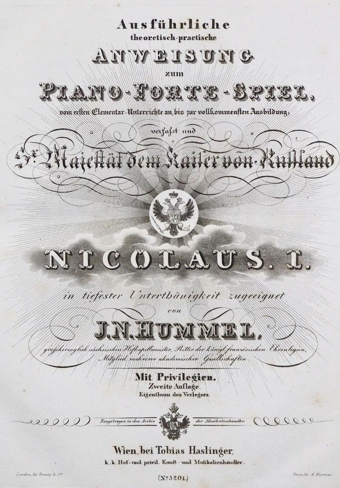 Große Abbildung Nr.2: 131-429 Hummel,J.N.: (Musik)