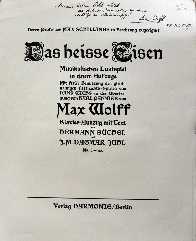 Große Abbildung Nr.2: 131-442 Wolff,M.: (Musik)