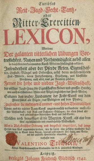 Große Abbildung Nr.1: 131-489 Trichter,V. (Ps. für C.E.S. von Tennecker).: (Jagd)
