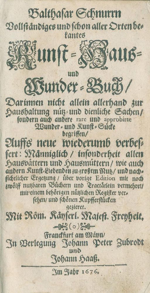 Große Abbildung Nr.1: 131-508 Schnurr,B.: (Küche und Haushalt, Haushalt)