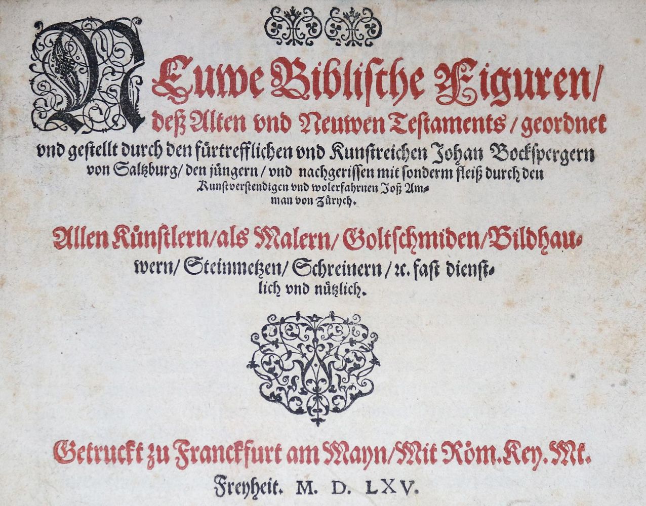 Große Abbildung Nr.2: 131-53 (Bocksberger, Joh.: (Alte Drucke, Handschriften und Theologie)
