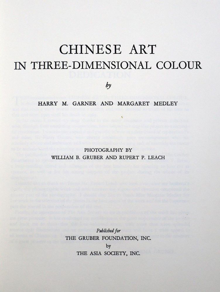 Große Abbildung Nr.1: 131-549 Garner,H.M. u. M.Medley.: (China)
