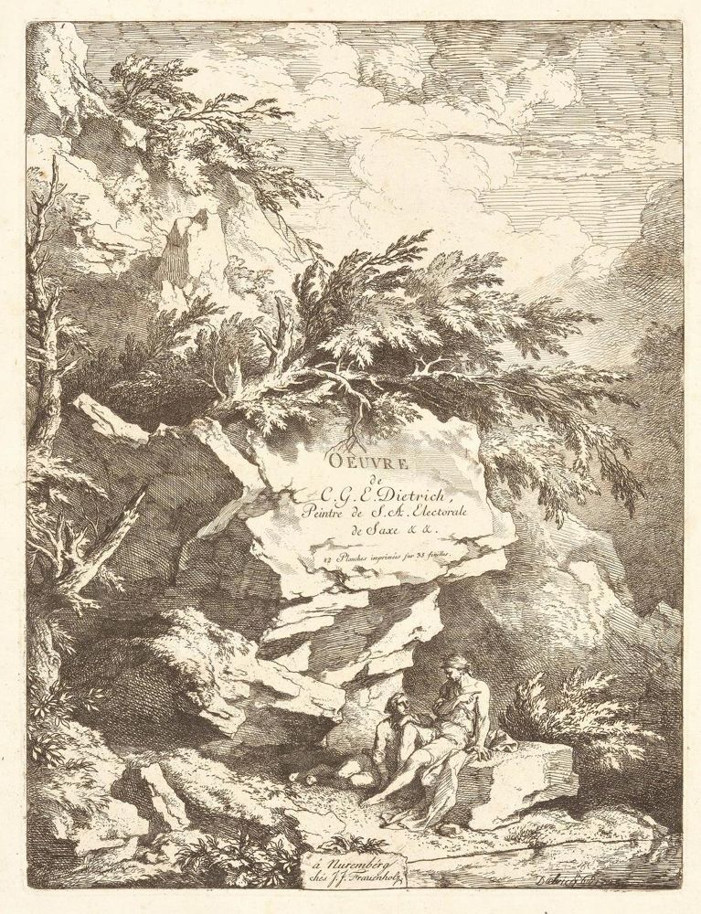 Große Abbildung Nr.1: 131-550 Dietrich,C.W.E.: (Kunstwissenschaft)
