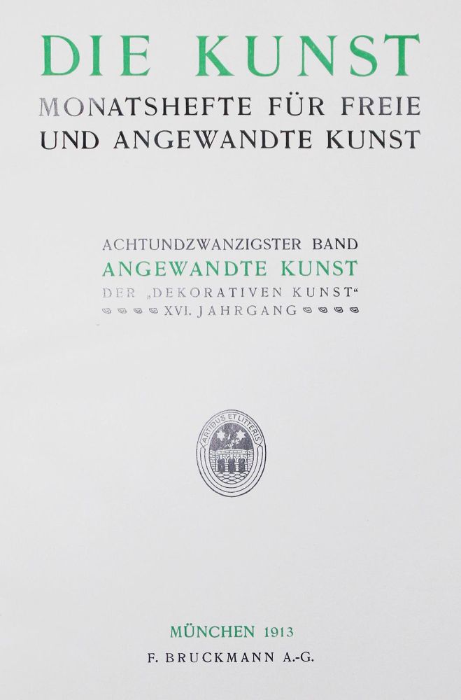 Große Abbildung Nr.1: 131-565 Kunst, Die.: (Kunstwissenschaft)