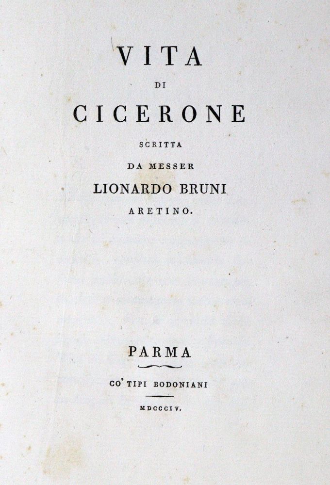 Große Abbildung Nr.1: 131-599 Bruni,L.: (Bodoni)
