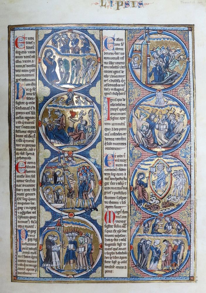 Große Abbildung Nr.1: 131-612 Bibel Ludwigs des Heiligen, Die.: (Faksimile)