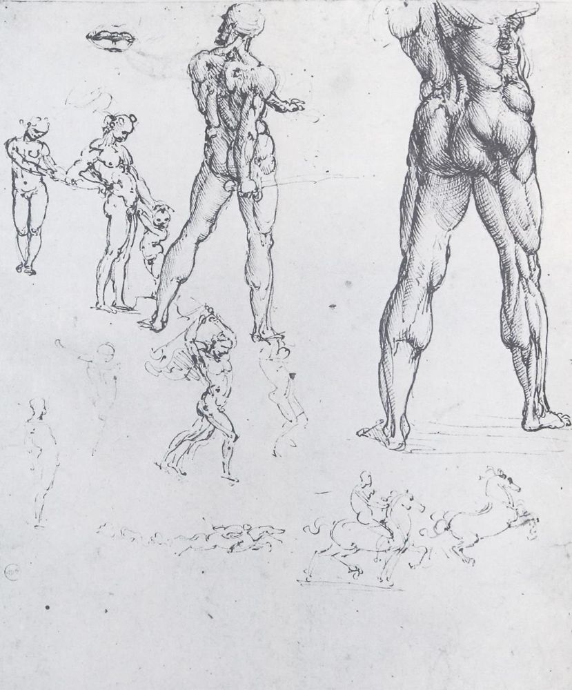 Große Abbildung Nr.3: 131-620 Leonardo da Vinci.: (Faksimile)