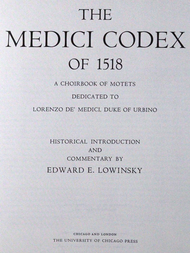 Große Abbildung Nr.1: 131-622 Medici Codex of 1518, The.: (Faksimile)
