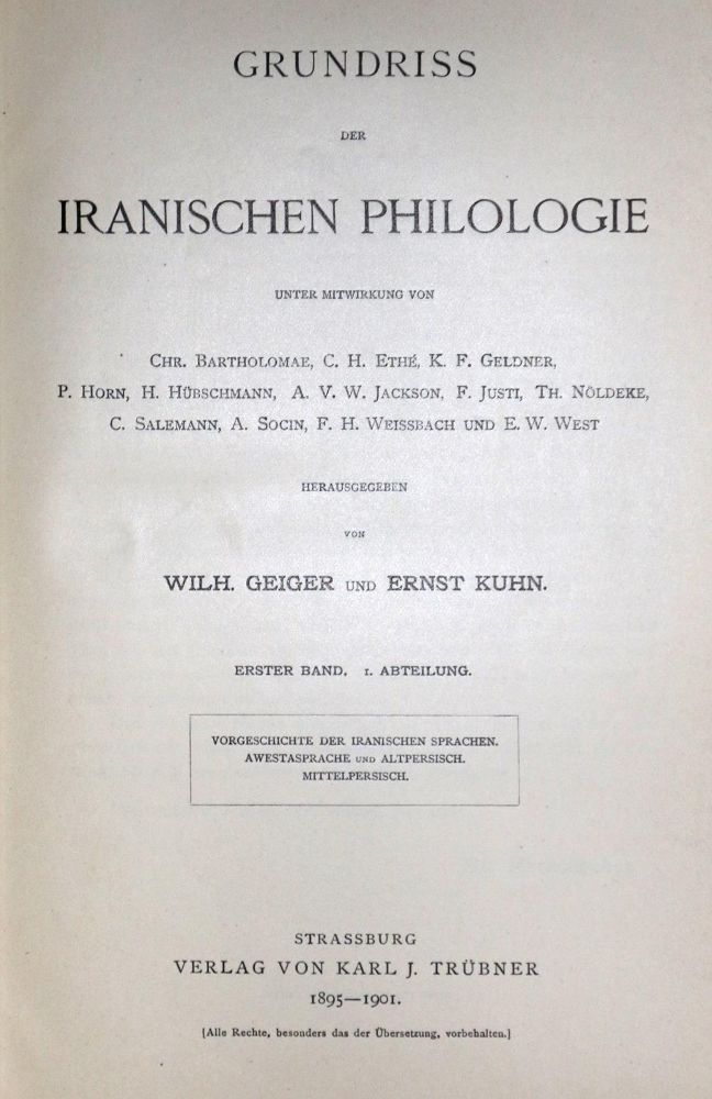 Große Abbildung Nr.1: 131-633 Geiger,W. u. E.Kuhn (Hrsg.).: (Lexika - Wörterbücher - Sprachwissenschaften)