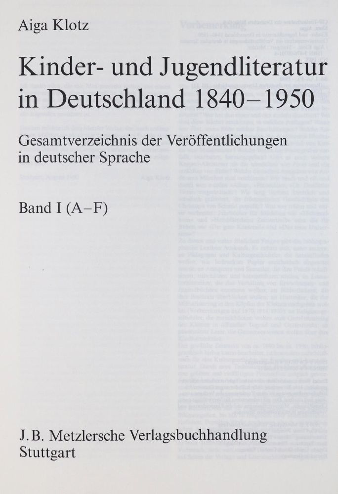 Große Abbildung Nr.3: 131-654 Sammlung: (Bibliographie und Buchwesen)