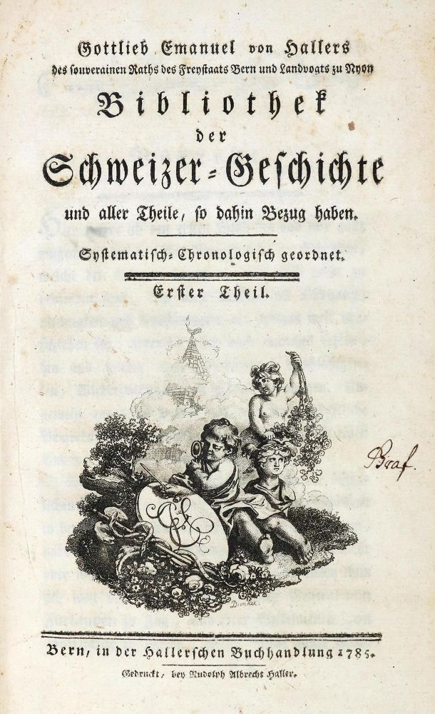 Große Abbildung Nr.1: 131-655 Haller,G.E.von,: (Schweiz)