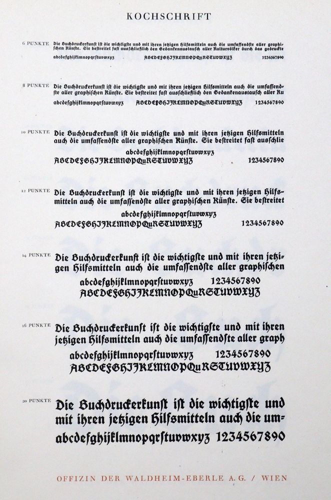 Große Abbildung Nr.23: 131-662 Goudy,F.W.: (Typographie und Kalligraphie)