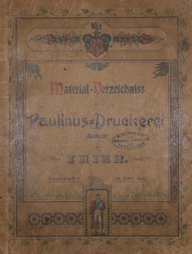 Große Abbildung Nr.1: 131-673 Paulinus-Druckerei Dasbach.: (Typographie und Kalligraphie)