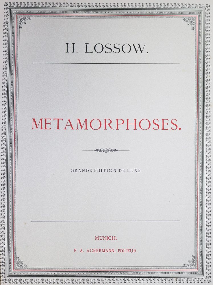 Große Abbildung Nr.1: 131-699 Lossow,H.: (Erotika - Galantes)