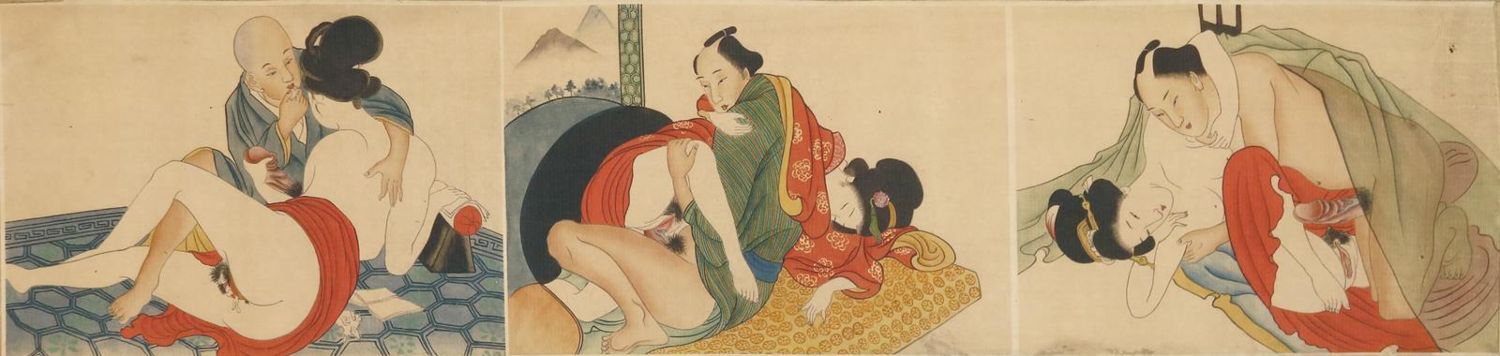 Große Abbildung Nr.1: 131-710 Shunga: (Erotika - Galantes)