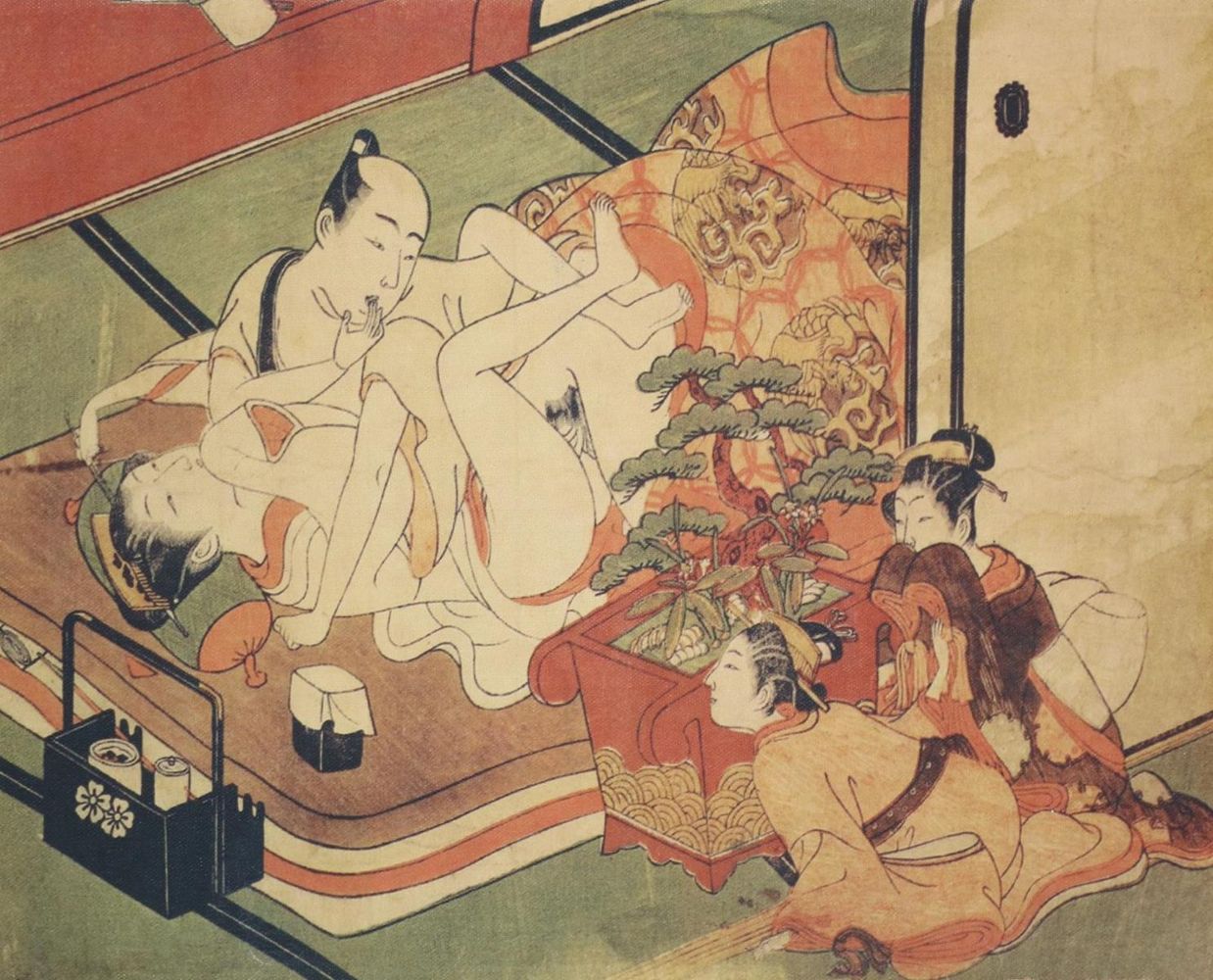 Große Abbildung Nr.12: 131-710 Shunga: (Erotika - Galantes)