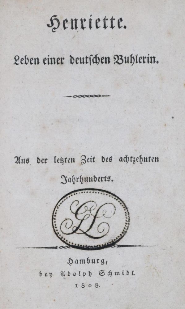 Große Abbildung Nr.1: 131-719 Henriette.: (Kultur- und Sittengeschichte)