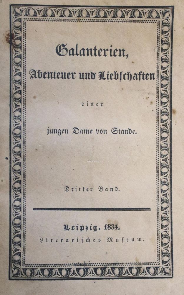 Große Abbildung Nr.1: 131-721 (Lamothe-Langon,E.L.de).: (Kultur- und Sittengeschichte)