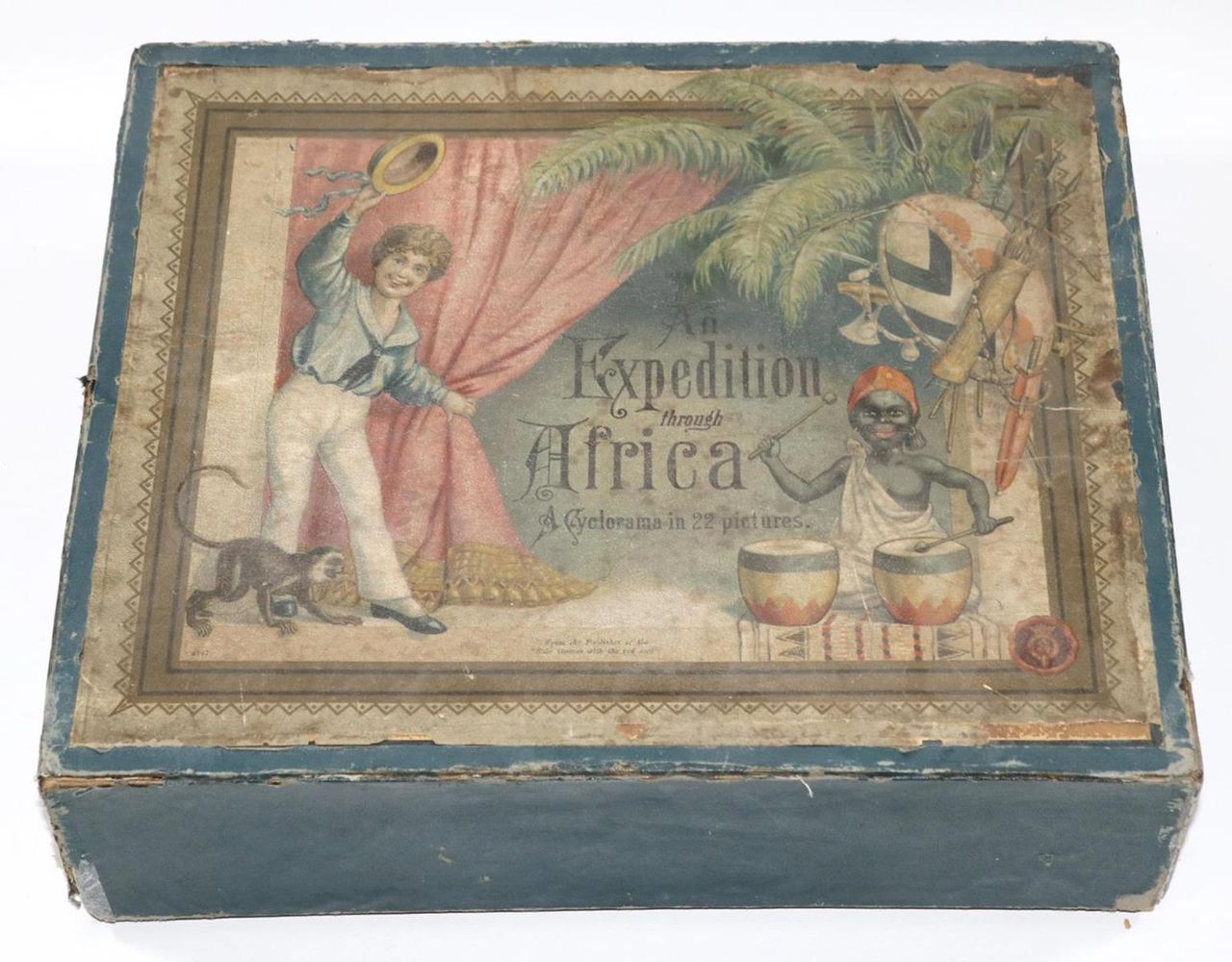 Große Abbildung Nr.2: 131-760 Expedition through Africa, An.: (Papiertheater)