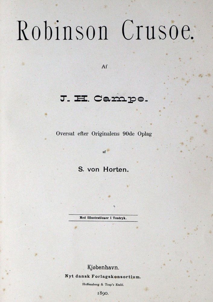 Große Abbildung Nr.2: 131-766 Campe,J.H.: (Robinsonaden)