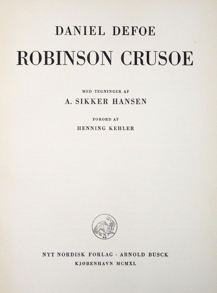 Große Abbildung Nr.2: 131-767 Defoe,D.: (Robinsonaden)