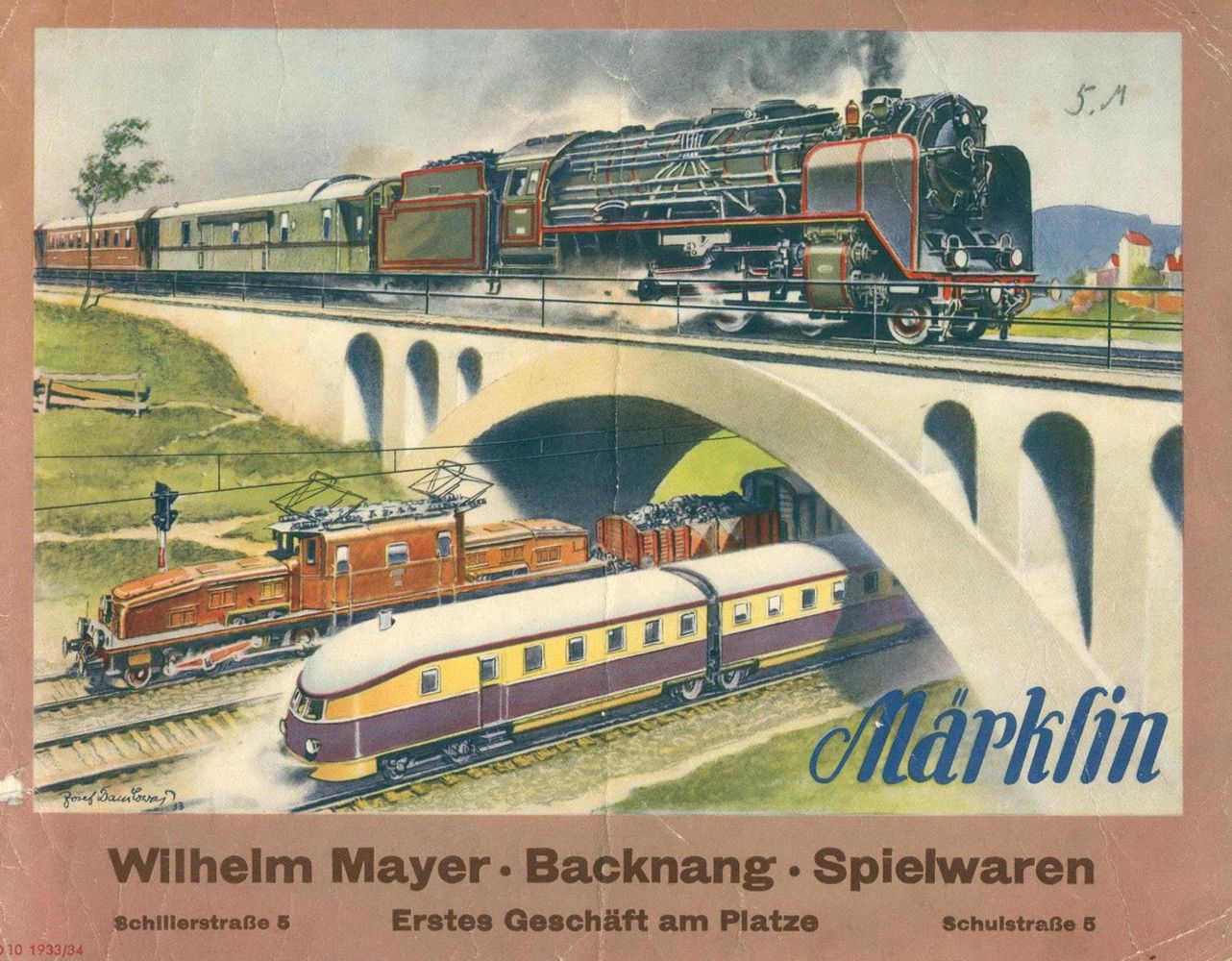 Große Abbildung Nr.1: 131-795 Märklin.: (Spiele, Spielwaren)