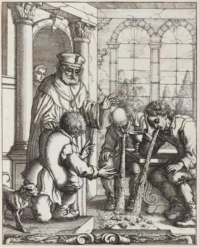 Große Abbildung Nr.1: 131-802 Dudley,T.: (Aesop, Radierungen)