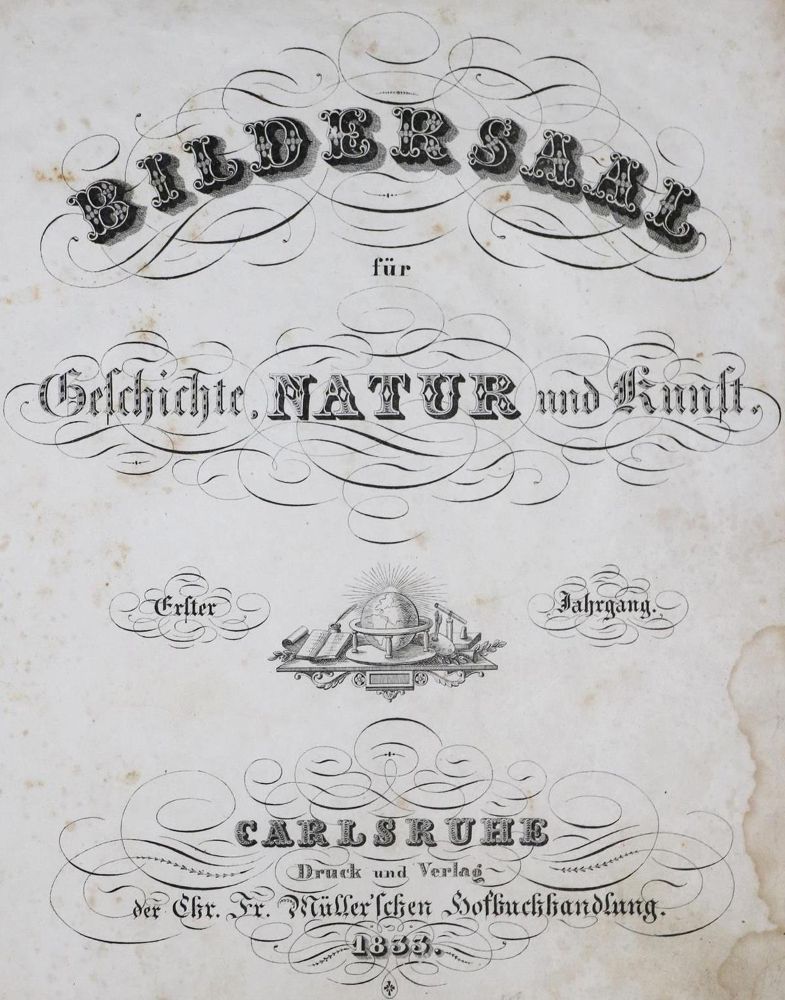 Große Abbildung Nr.2: 131-829 Bildersaal: (Literatur und illustrierte Bücher bis 19.Jahrhundert)