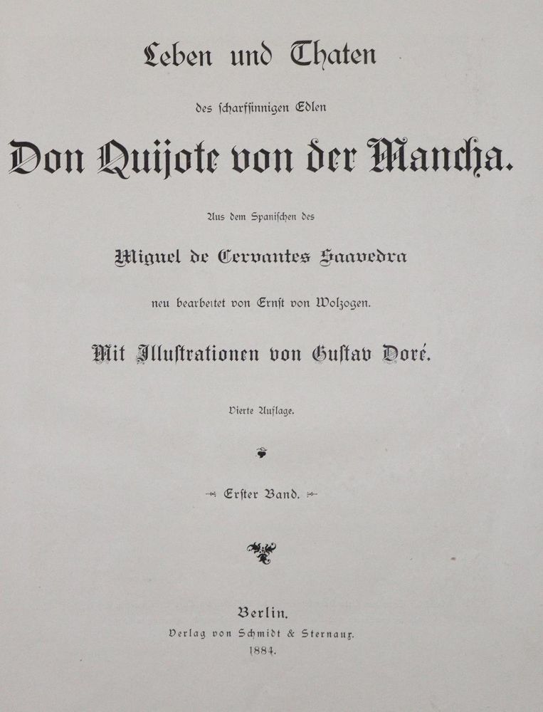 Große Abbildung Nr.1: 131-838 Cervantes Saavedra,M.de.: (Literatur und illustrierte Bücher bis 19.Jahrhundert)