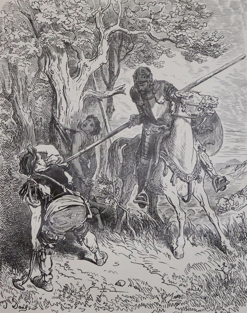 Große Abbildung Nr.2: 131-838 Cervantes Saavedra,M.de.: (Literatur und illustrierte Bücher bis 19.Jahrhundert)