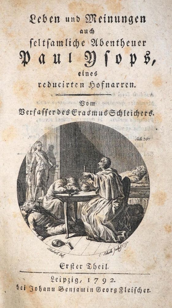 Große Abbildung Nr.1: 131-847 (Cramer,C.G.).: (Literatur und illustrierte Bücher bis 19.Jahrhundert)